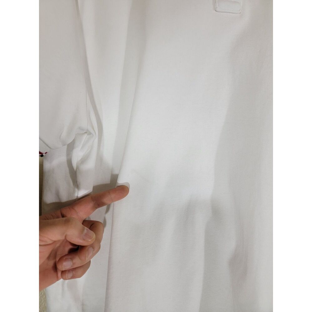 Ralph Lauren Custom Slim Fit Men's White Polo Shirt - XL - Picture 5 of 8